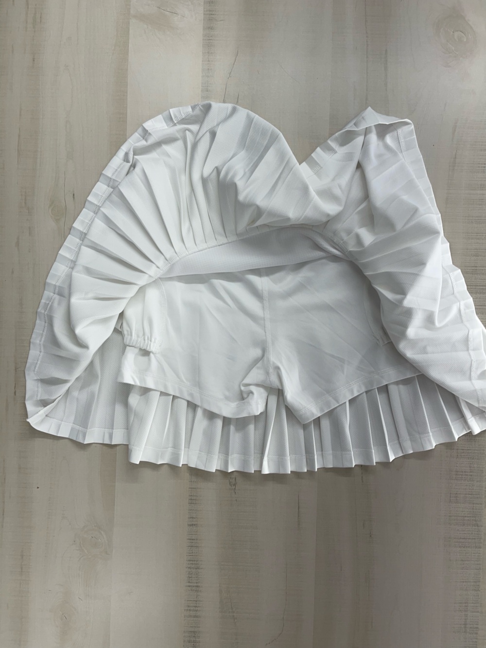 WIMBLEDON SPORT white womens pleated skirt skort tennis S - Picture 6 of 6